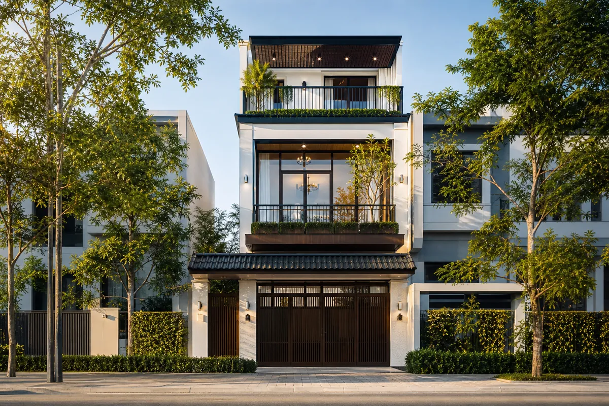 Xây nhà phố 3 tầng trọn gói