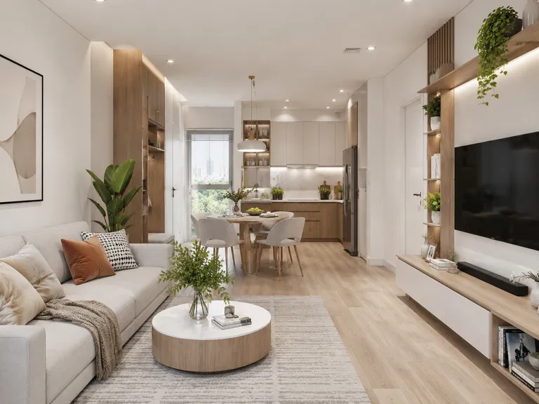 Thiết kế thi công nội thất chung cư nhà Em Cường - Vinhome's Smart city