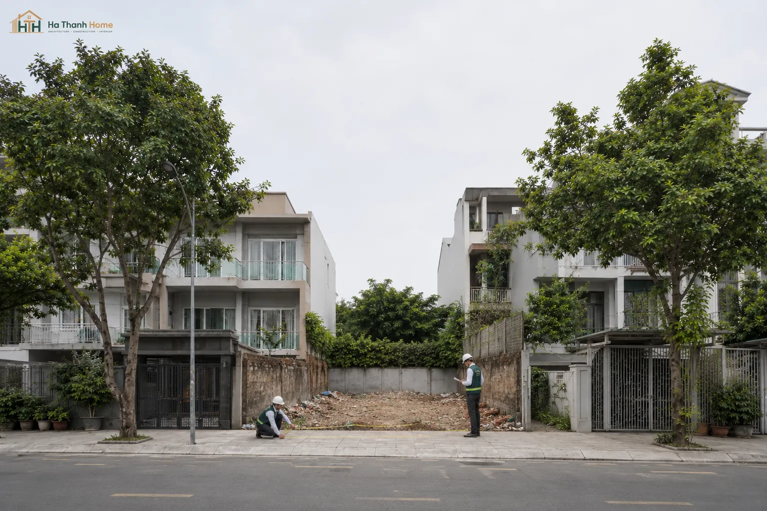 Kỹ sư khảo sát nhà em Khoáng tại Triều Khúc Thanh Liệt