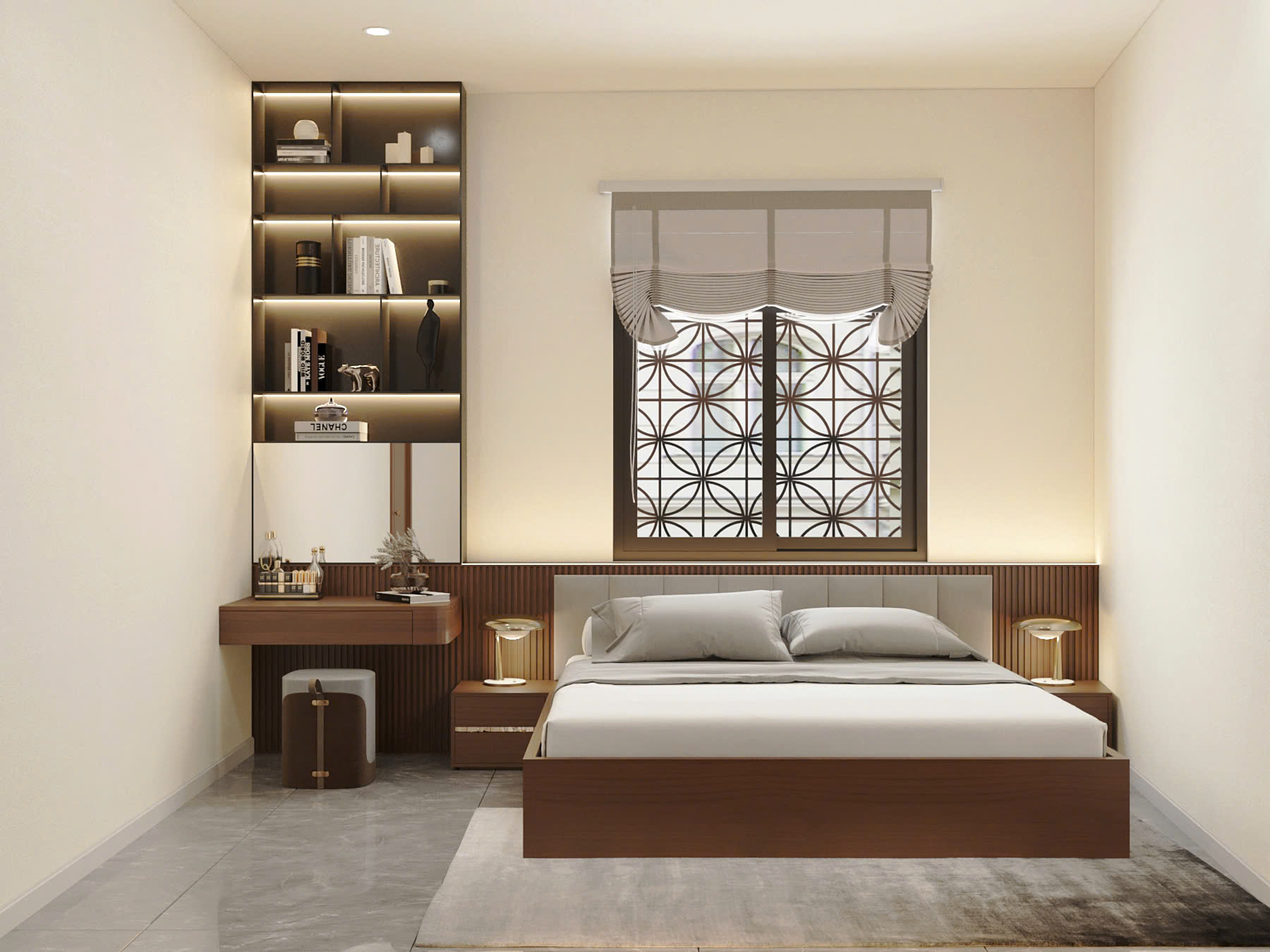 Phòng Ngủ Cho Con Hiện Đại Đầy Đủ Tiện Nghi - PNCCHDDTN